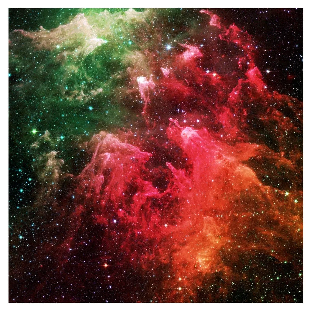 Rainbow Galaxy Adhesive Vinyl Sheet
