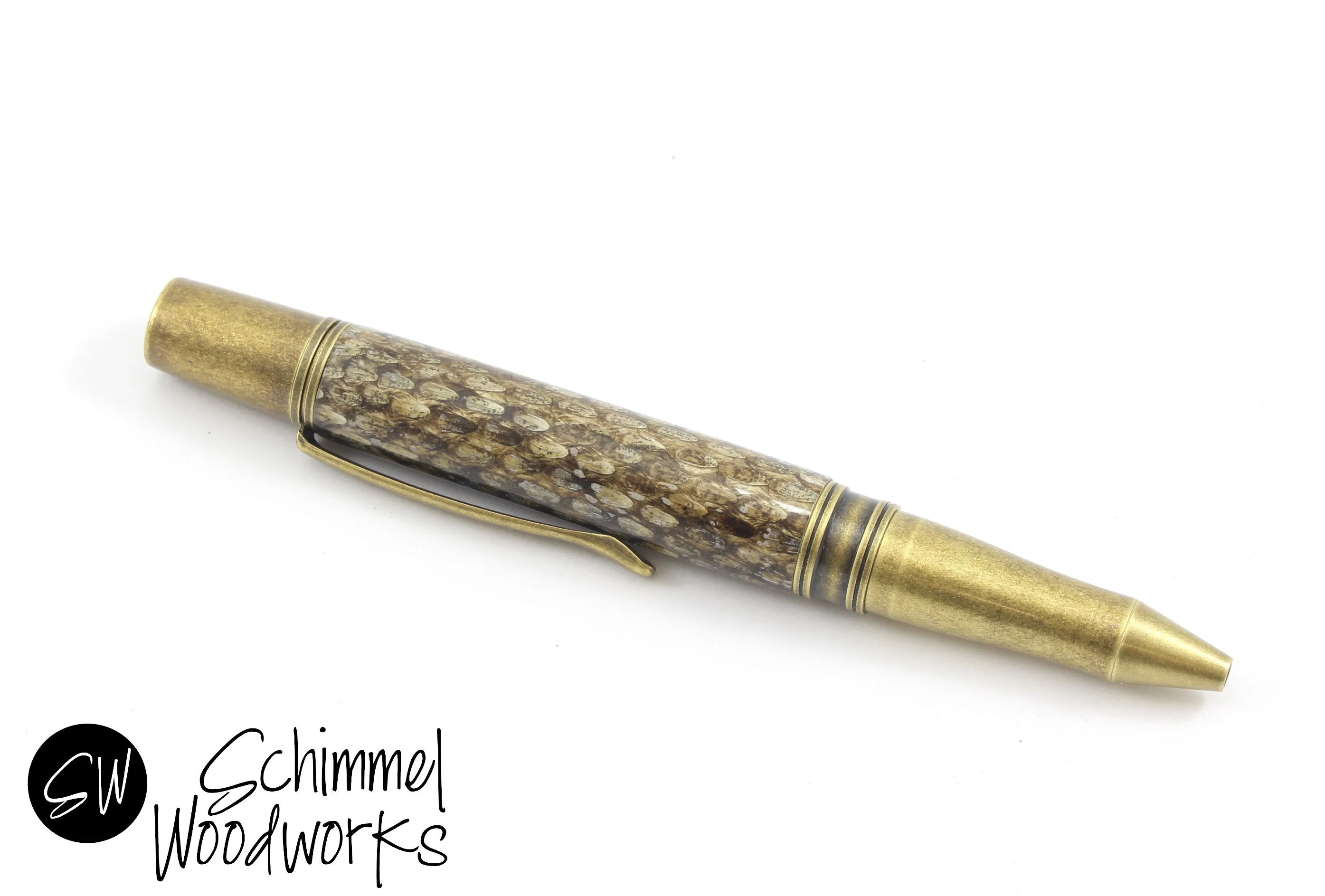 Real Snake Skin Pen