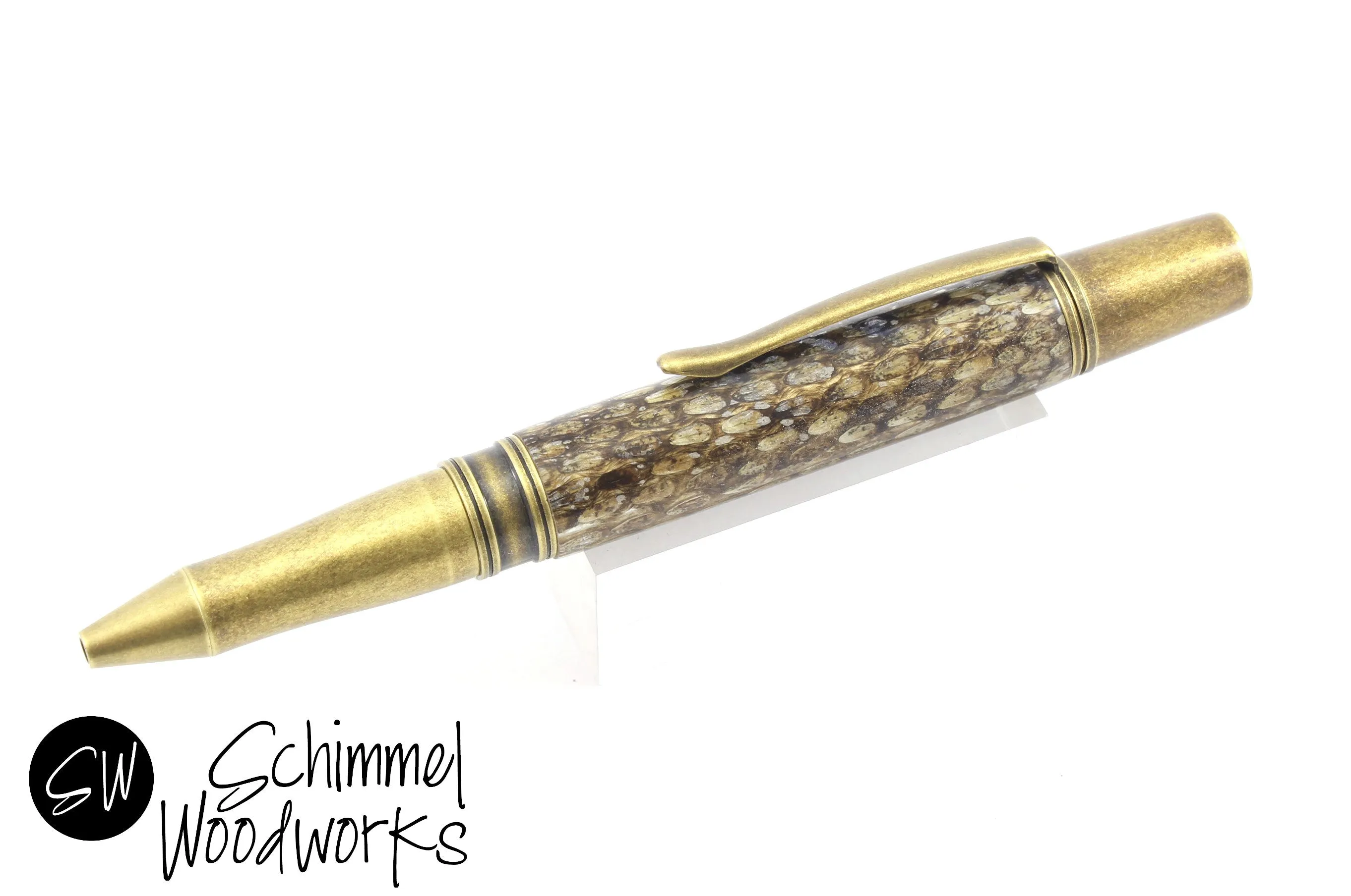 Real Snake Skin Pen