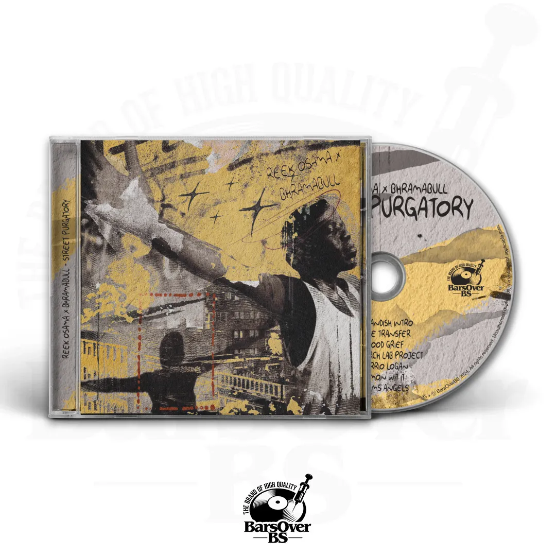 Reek Osama x BhramaBull - Street Purgatory (Jewel Case CD) (2 Exclusive Bonus Track   Instrumentals)