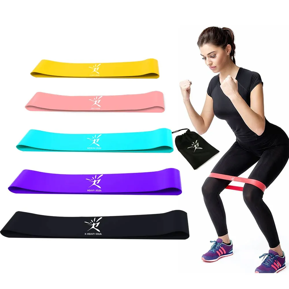 Resistance Bands Elastic Band for Fitness Rubber Bands for Fitness Pull Rope Loop Gym Yoga Workout Expander CrossFit Equipment