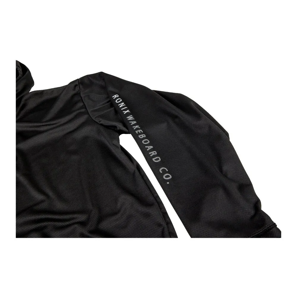 RONIX UV SHADE/WICK DRY HOODIE BLACK