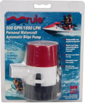 RULE 25SA-6WC Automatic Bilge Pump