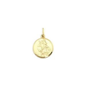 Saint Christopher Medal Pendant (14K)