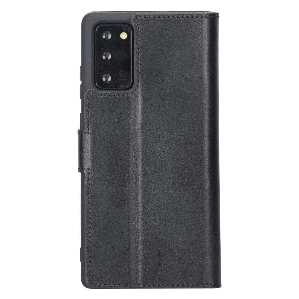 Samsung Galaxy Note 20 Series Non-Detachable Leather Wallet Case - WC
