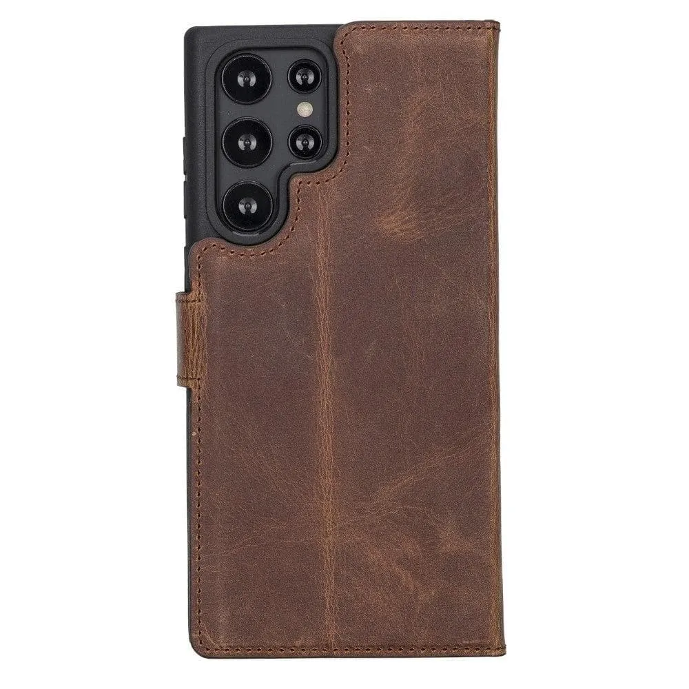 Samsung Galaxy S22 Series Leather Detachable Wallet Case - MW