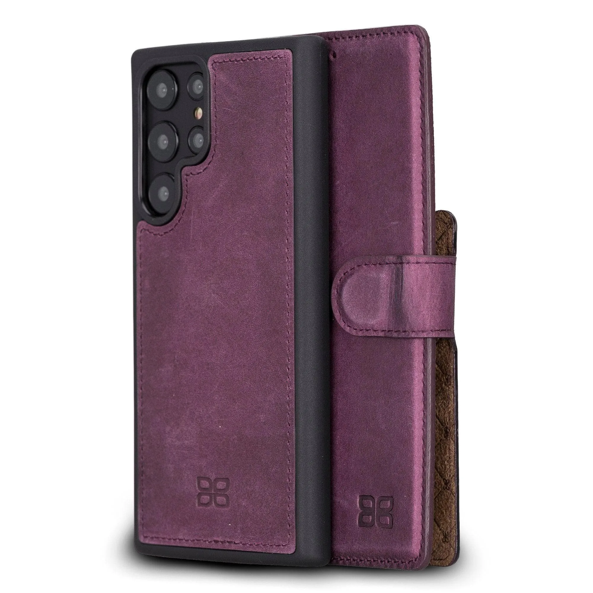 Samsung Galaxy S22 Series Leather Detachable Wallet Case - MW