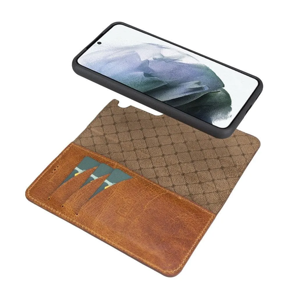 Samsung Galaxy S22 Series Leather Detachable Wallet Case - MW