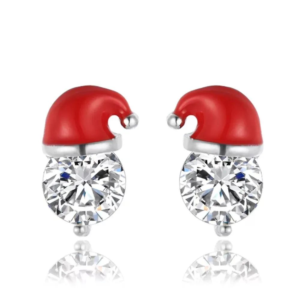Santa Baby Swarovski Stud Earrings