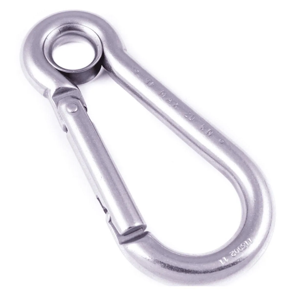 Seasure Forged Carbine Hook with Eye 8mm - 08.62