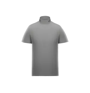 Short Sleeve Valley Mock