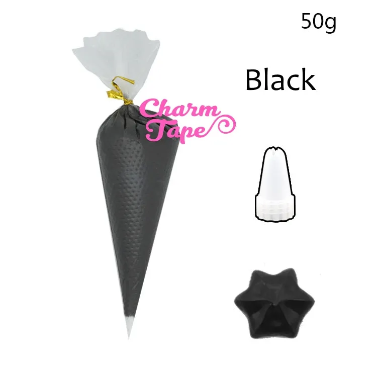 Silicon Silcone Whipped Deco Cream - 50ml (Free 1 tip)