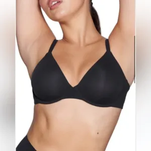 SKIMS | Weightless Demi Bra Size 40DD Onyx Black NEW