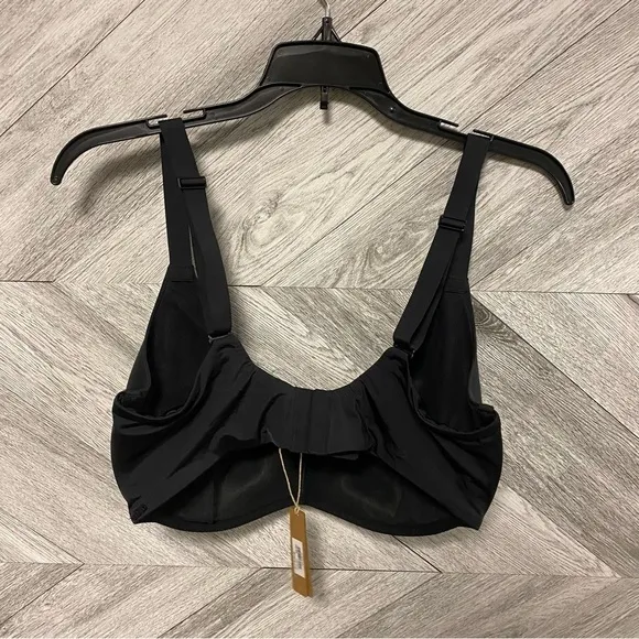 SKIMS | Weightless Demi Bra Size 40DD Onyx Black NEW
