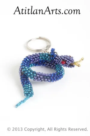 Snake dark blue [Reptile]