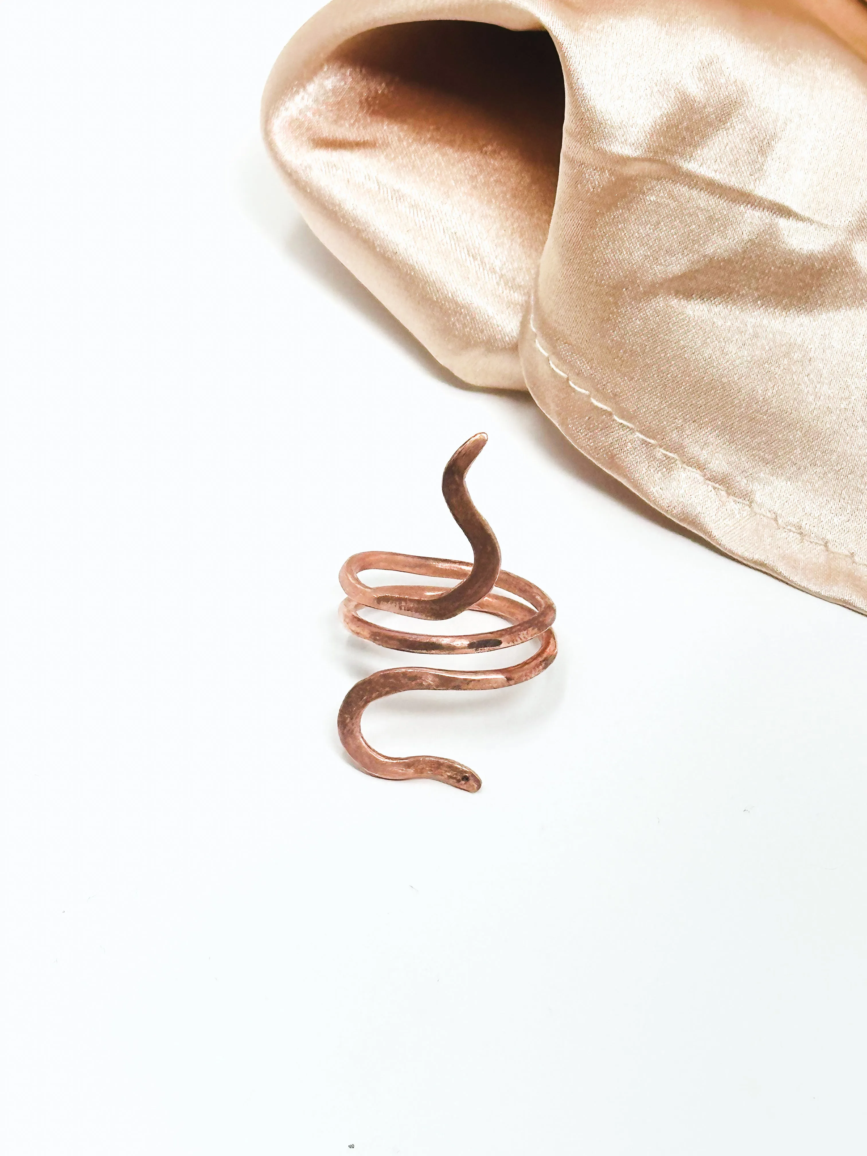 Snake Ring- Copper Ring