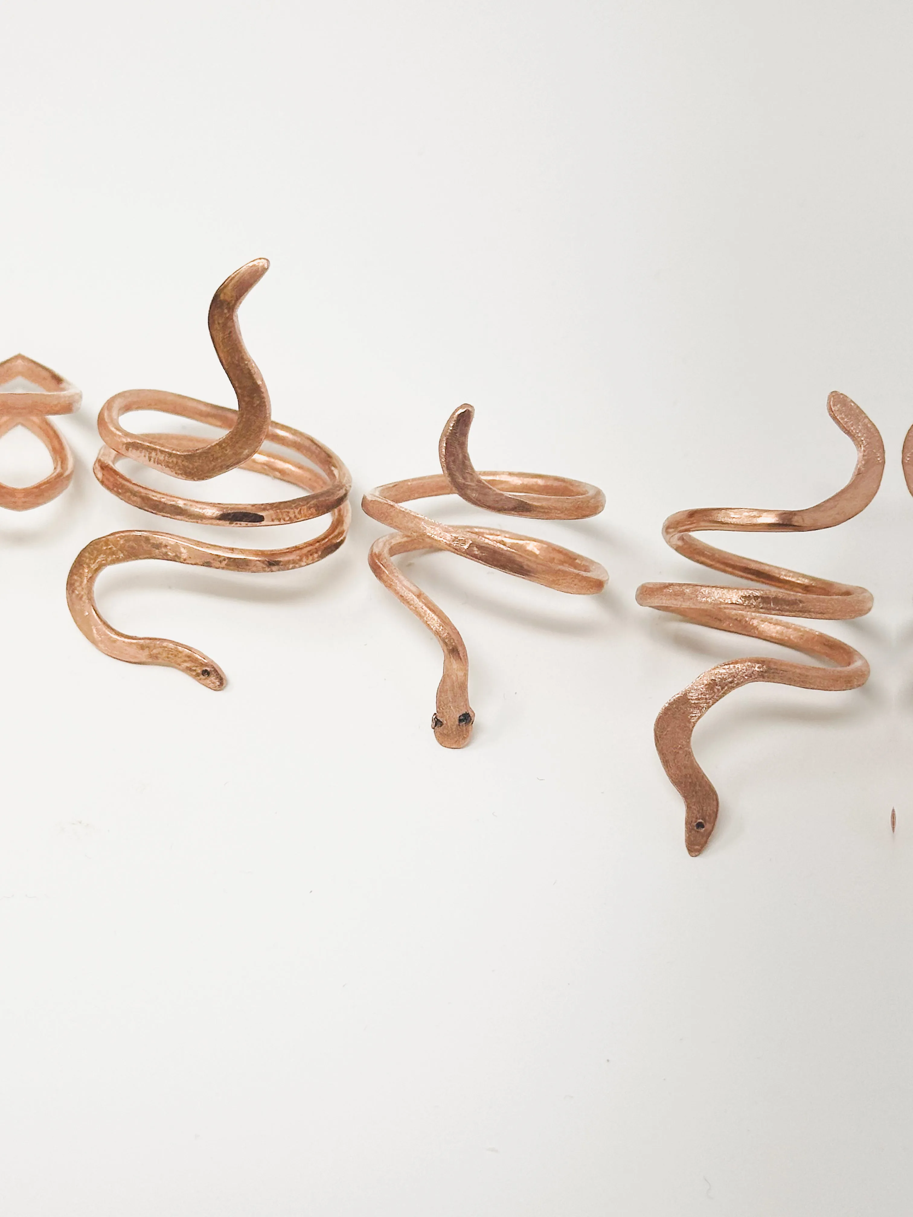 Snake Ring- Copper Ring