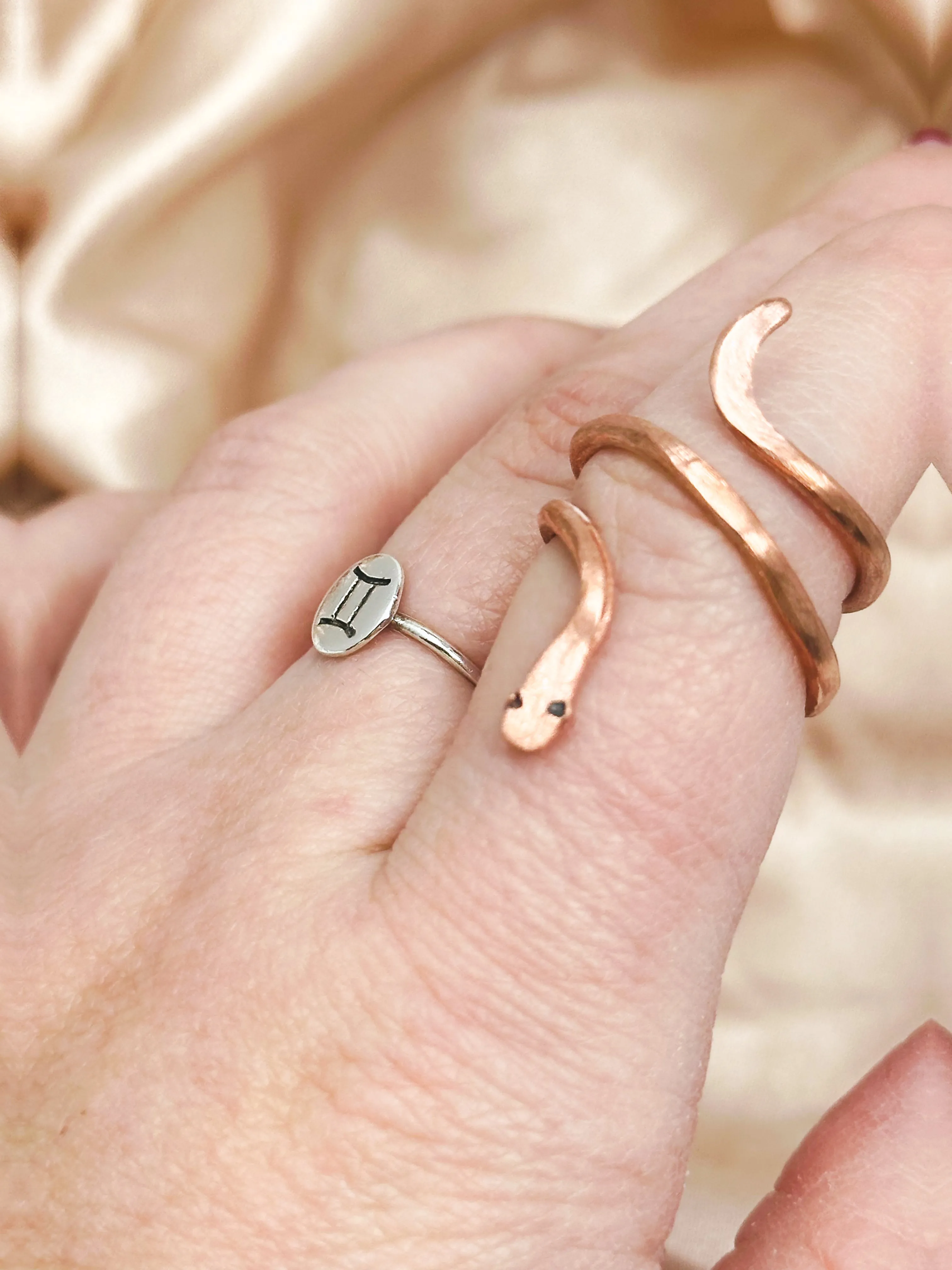 Snake Ring- Copper Ring