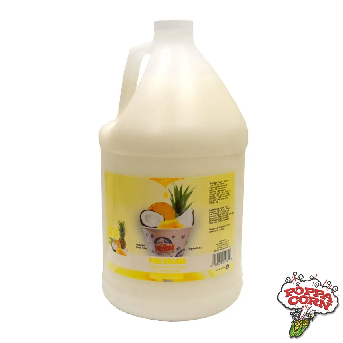 SNK020 - Piña Colada - Sno-Treat Flavor Sno-Kone® Syrup - 4L Jug