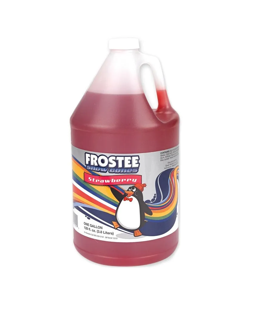 Snow Cone Syrup Strawberry 1 Gal
