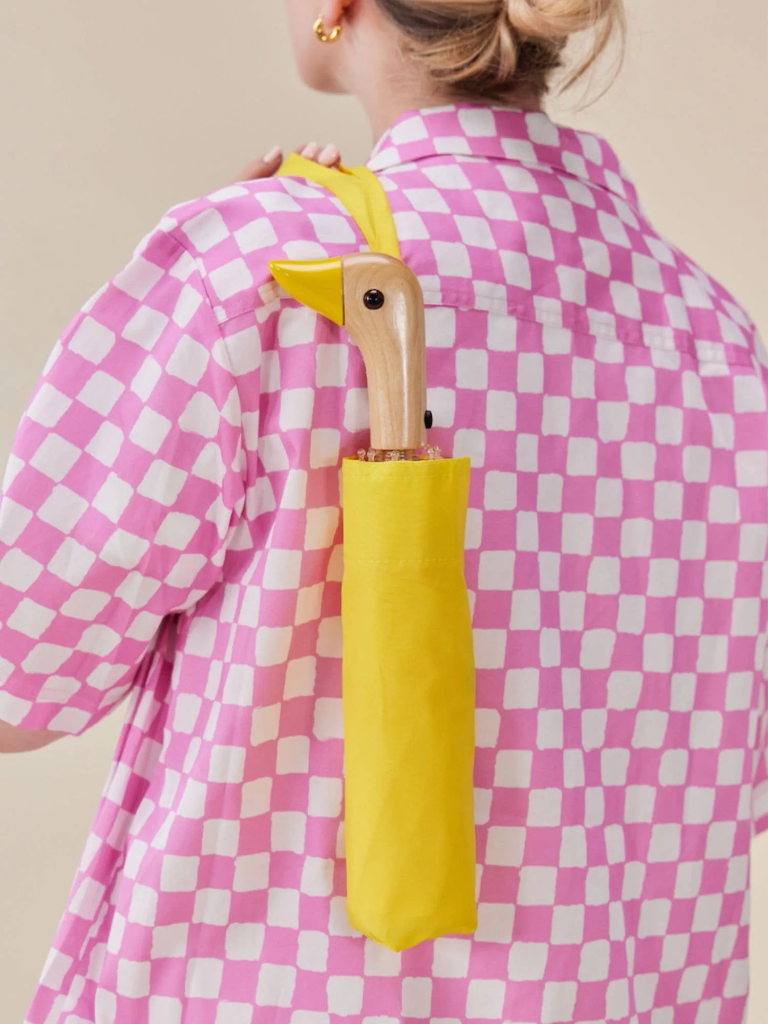 Solid Color Duck Umbrella