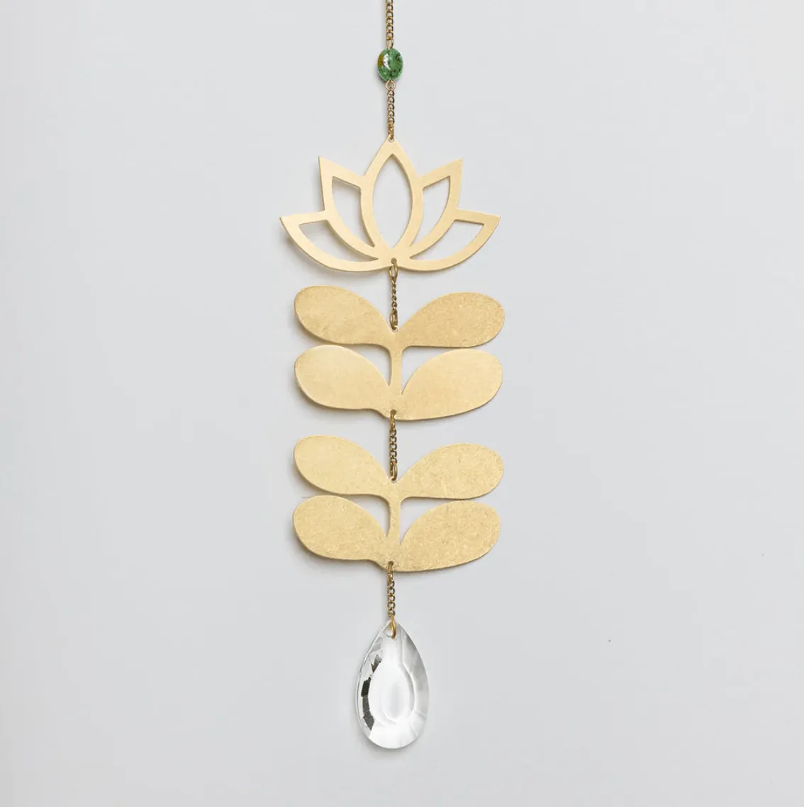 Suncatcher - Lotus/African Turquoise