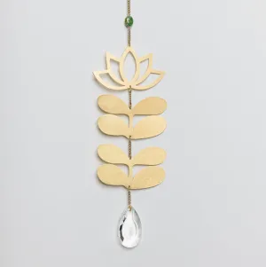 Suncatcher - Lotus/African Turquoise