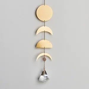 Suncatcher- Moon Phase/Moonstone