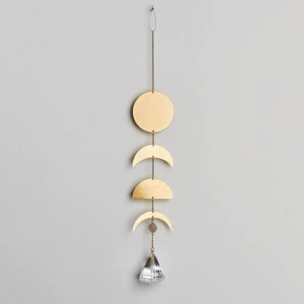 Suncatcher- Moon Phase/Moonstone