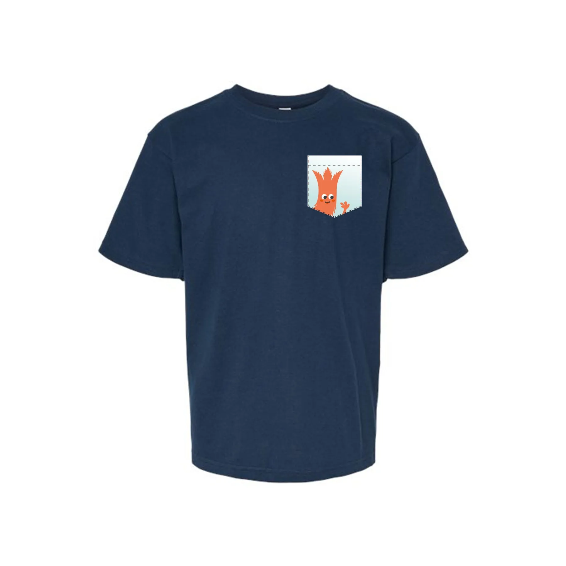 T-shirt avec poche - Collection Jujus - Énergie & Gentillesse  - CHU Sainte-Justine