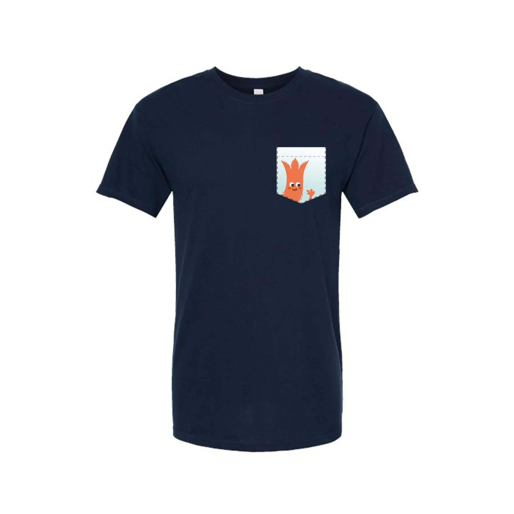 T-shirt avec poche - Collection Jujus - Énergie & Gentillesse  - CHU Sainte-Justine