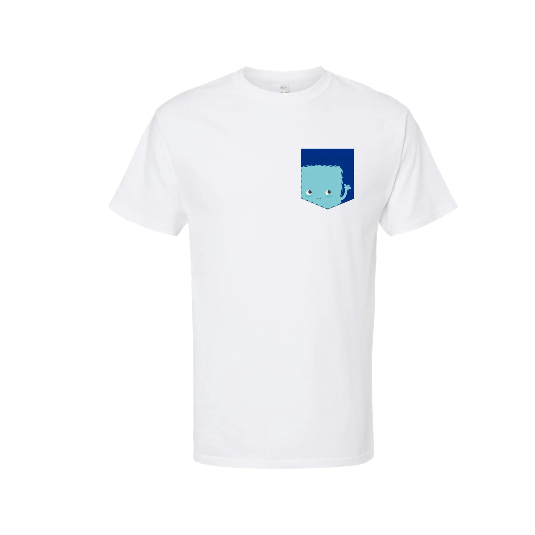 T-shirt avec poche - Collection Jujus - Énergie & Gentillesse  - CHU Sainte-Justine
