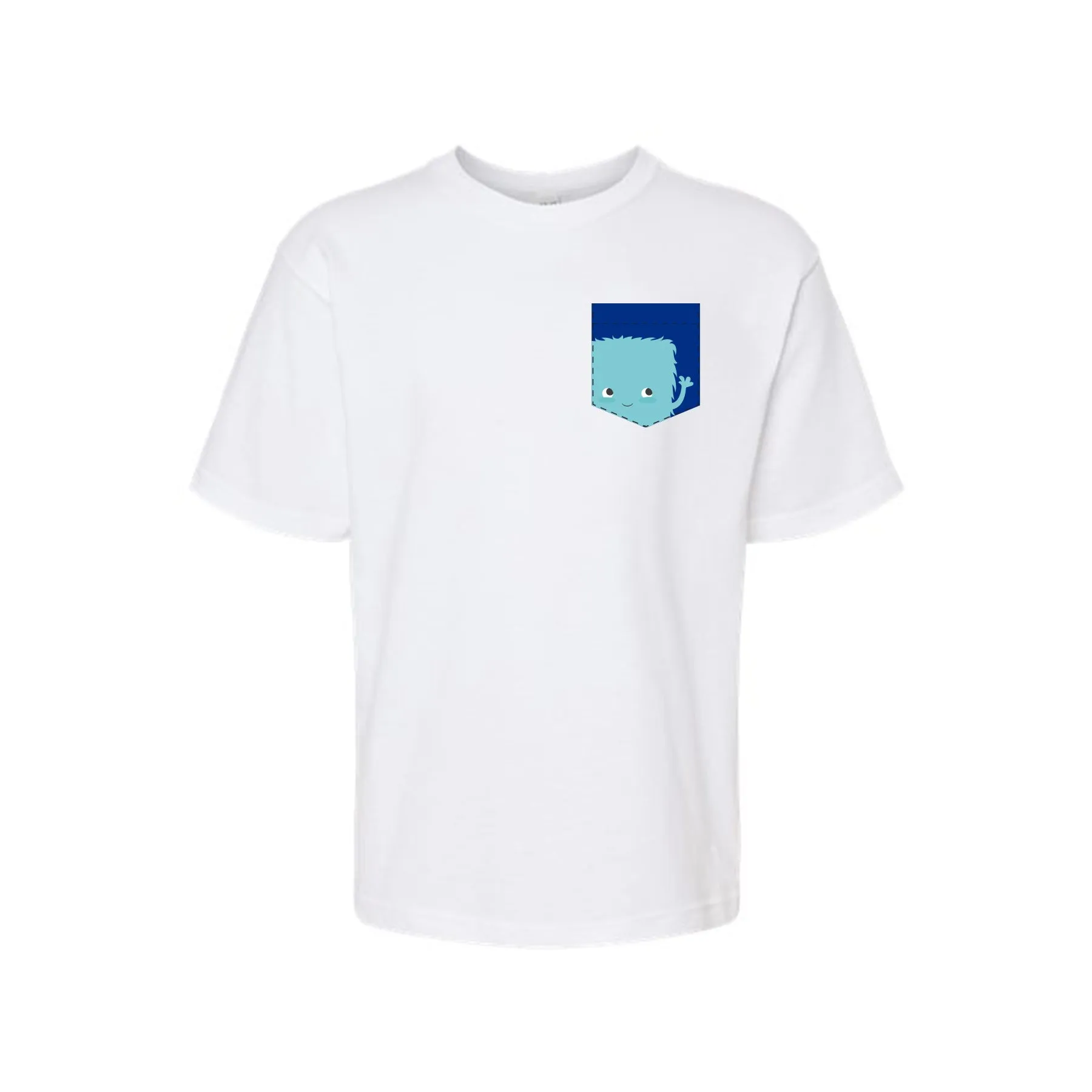 T-shirt avec poche - Collection Jujus - Énergie & Gentillesse  - CHU Sainte-Justine