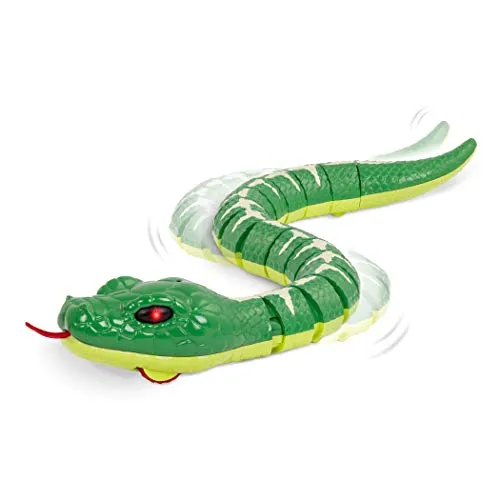 Terra by Battat Remote Control Emerald Tree Boa - Electronic Snake Toy for Kids Ages 6 