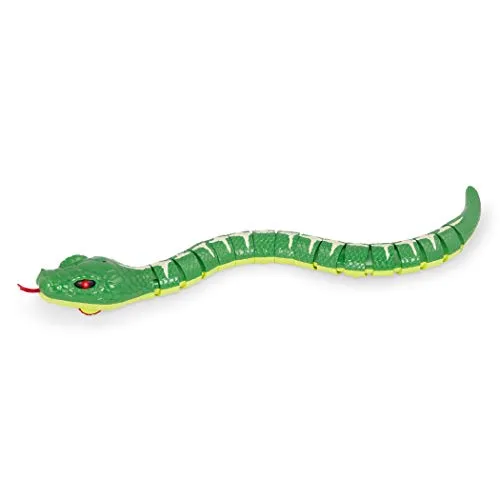Terra by Battat Remote Control Emerald Tree Boa - Electronic Snake Toy for Kids Ages 6 