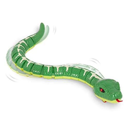 Terra by Battat Remote Control Emerald Tree Boa - Electronic Snake Toy for Kids Ages 6 