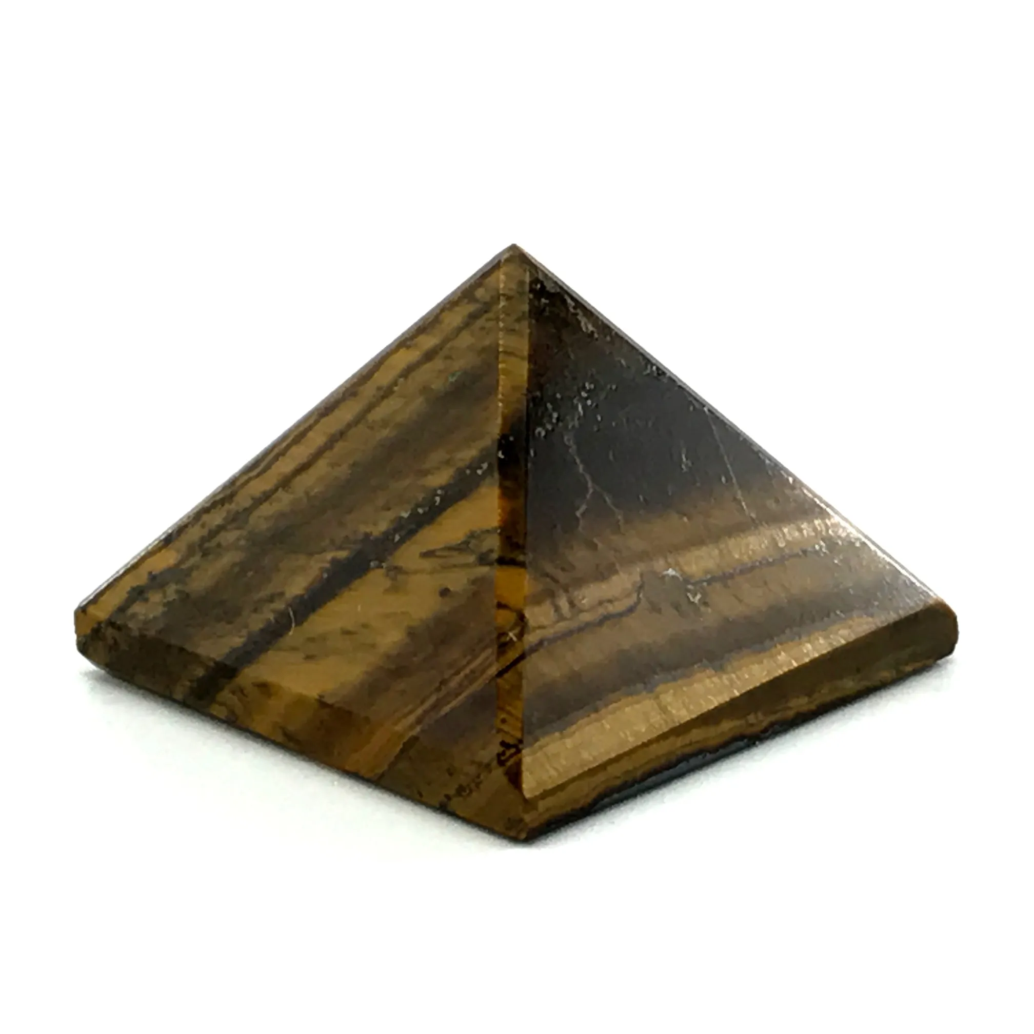Tiger's Eye Pyramid Stone Set
