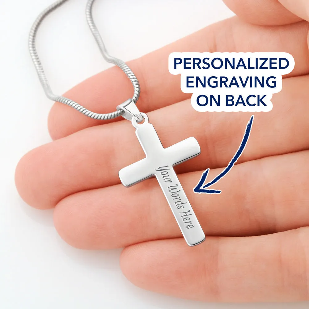 To Son The Graduate, Artisan Cross Necklace