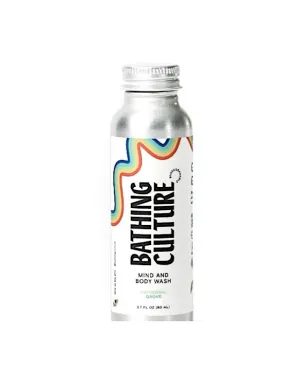 Travel Size Mind and Body Wash Bathing Culture Soap