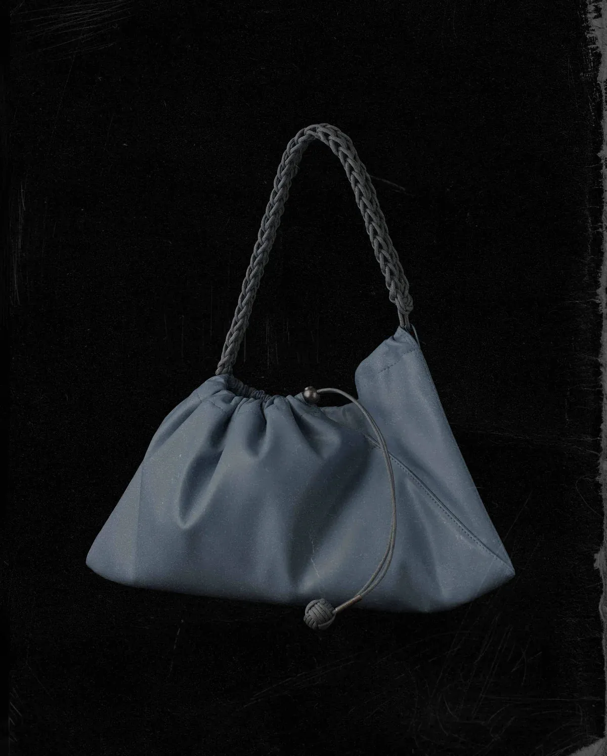 Twin Tote  | Lge Smokey Blue