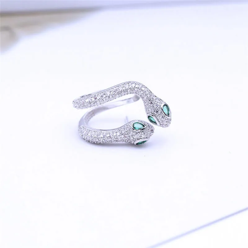 Two-Headed Snake Ear Cuff