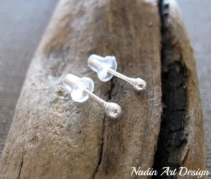 Unisex Ball Stud Earrings