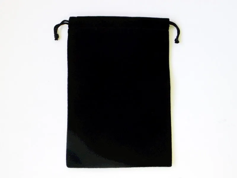 Unlined Velvet Embroidered bag | Angel Wings
