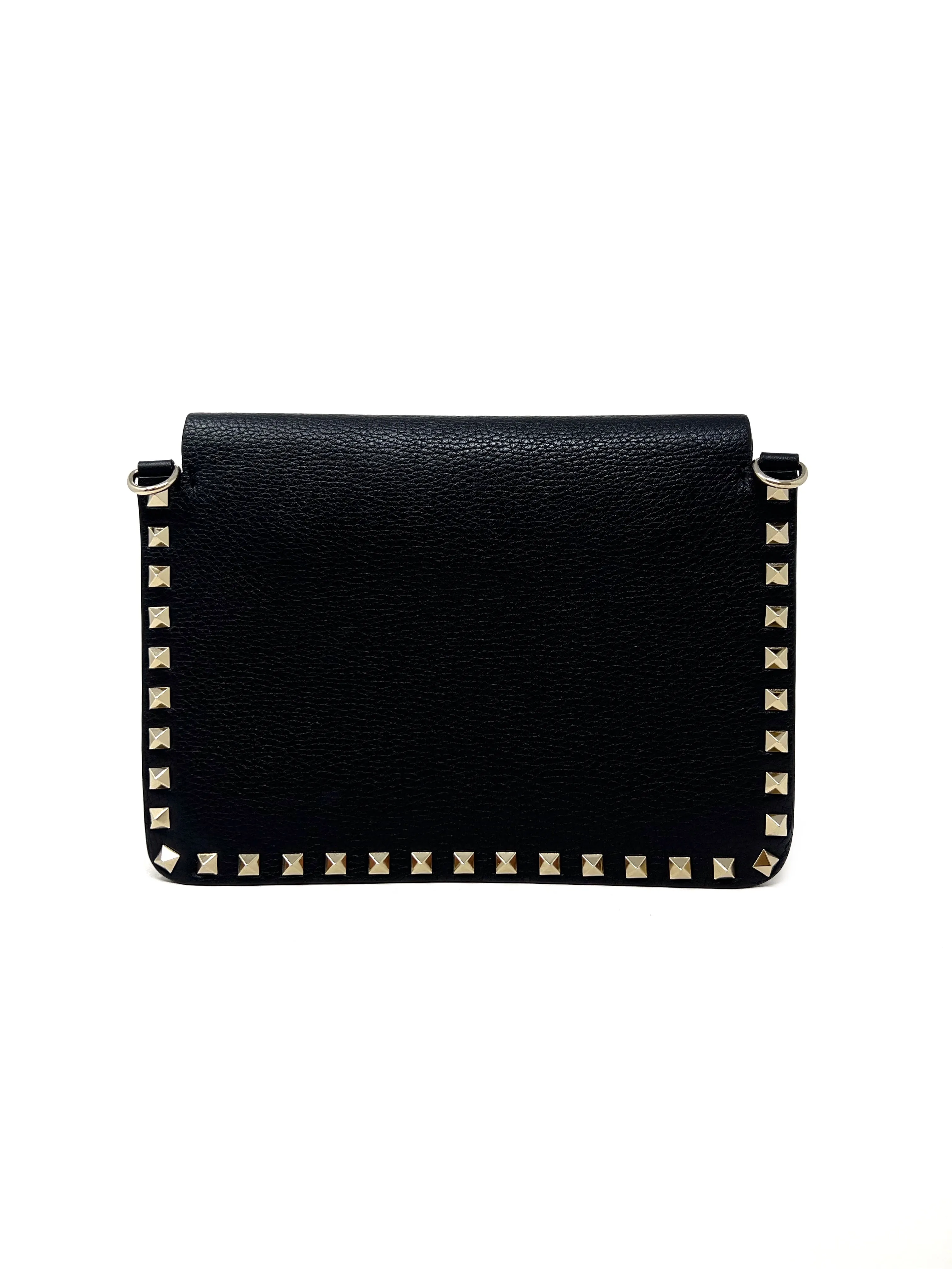 Valentino WDB! Rockstud Grainy Calf Crossbody Bag
