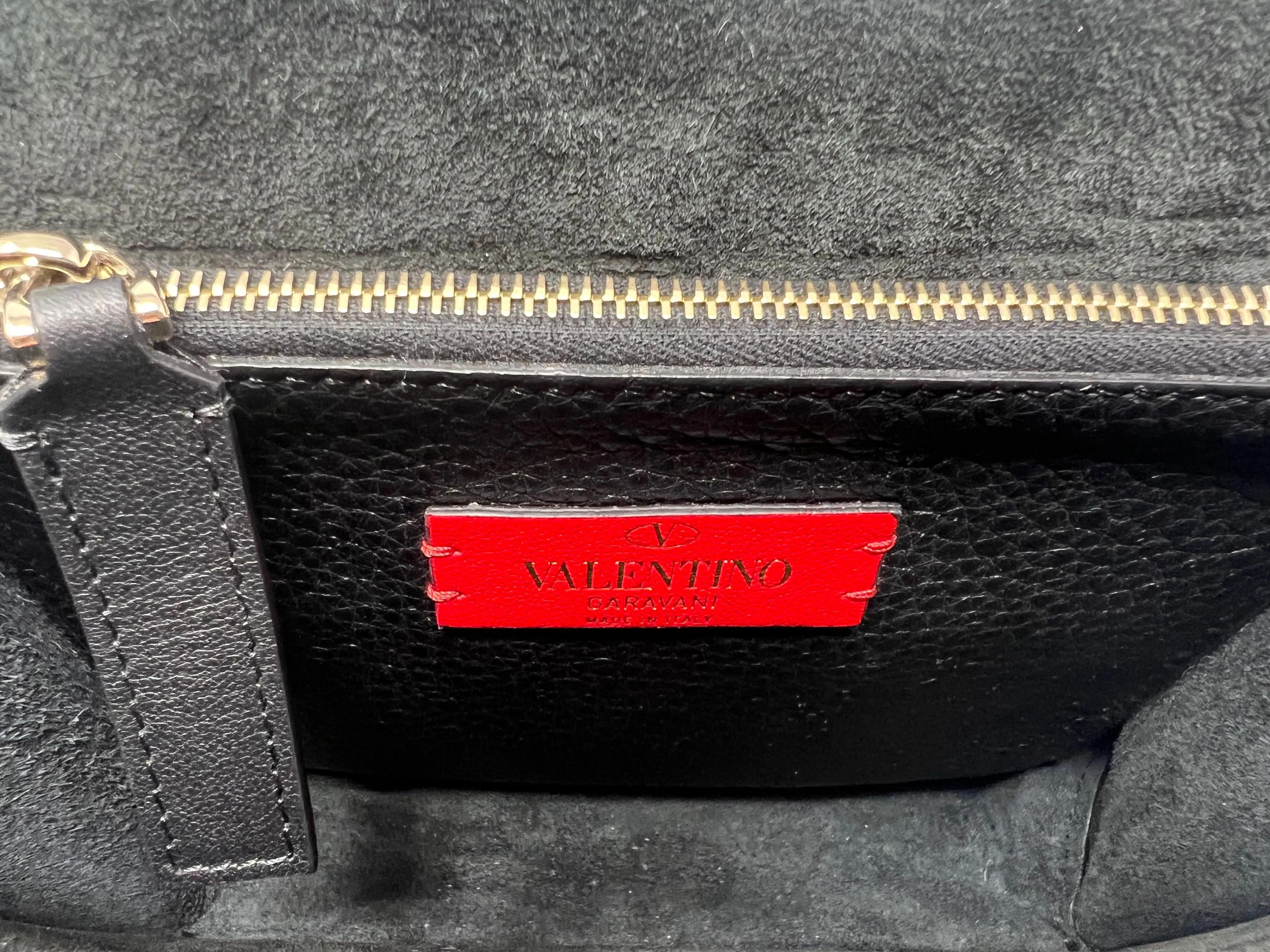Valentino WDB! Rockstud Grainy Calf Crossbody Bag