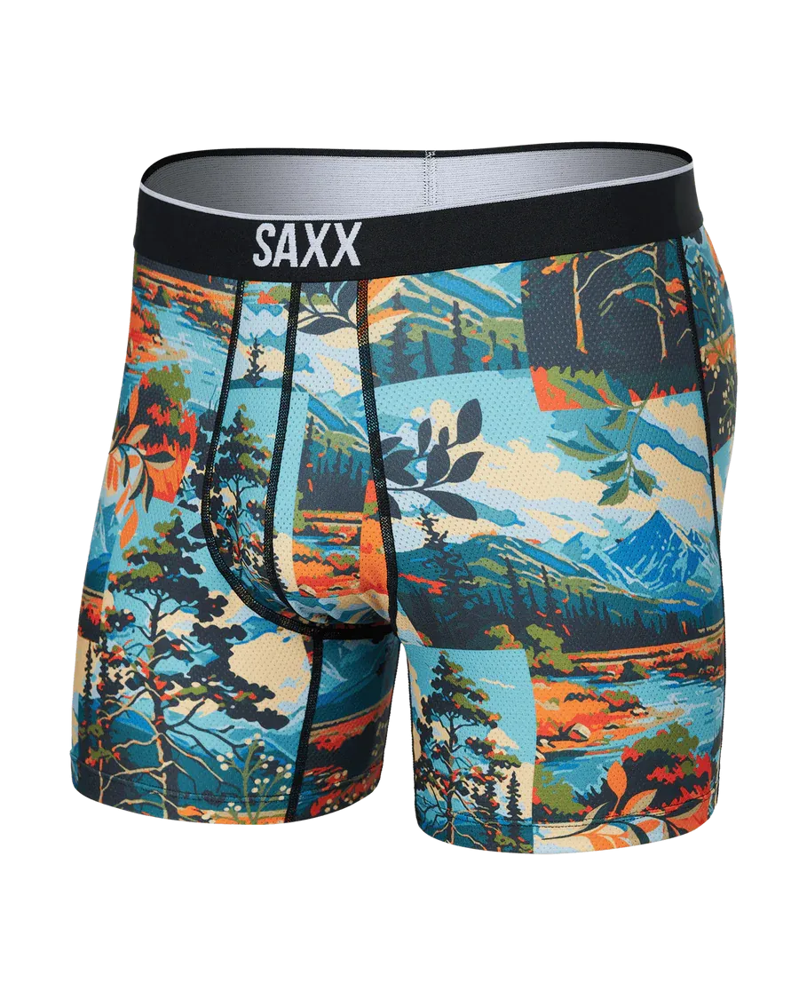 Volt Boxer Brief - Painted Landscape Multi