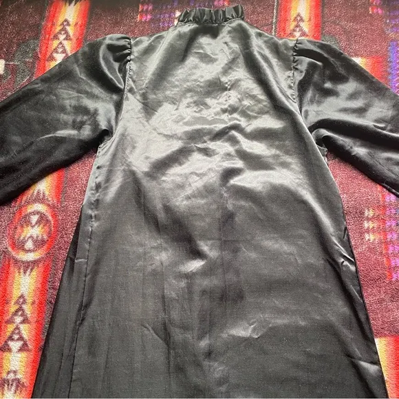 VTG llise Stevens House Dress Long Robe. Small. USA. Polycotton. Machine Wash.