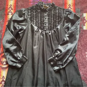 VTG llise Stevens House Dress Long Robe. Small. USA. Polycotton. Machine Wash.