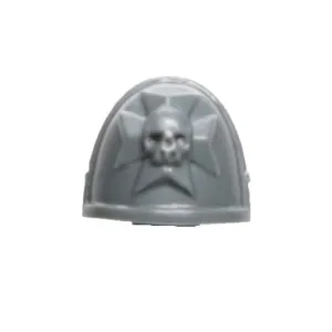 Warhammer 40K Games Workshop Black Templars Chapter Upgrade Shoulder Pad E