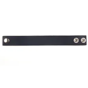 WB004B - Narrow Wristband- Black